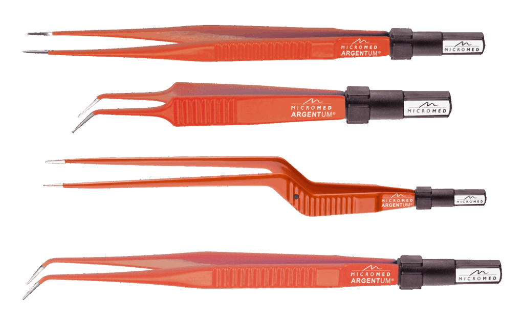 Bipolare Pinzette argentum non stick 4stk fritl