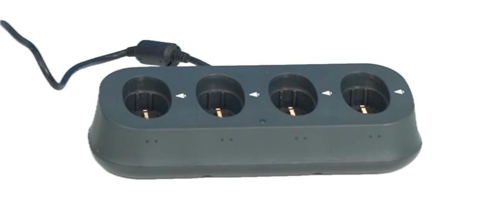 The IRIS four-bay battery charger.